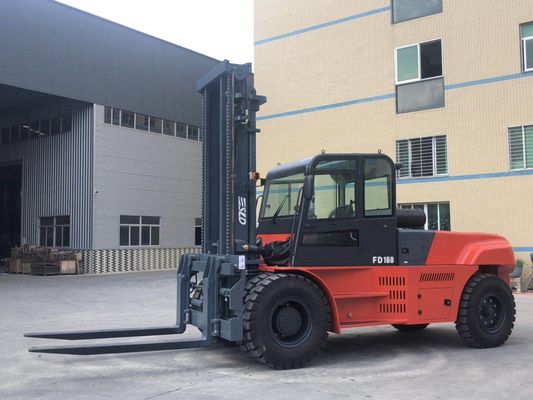FD160 16t 3.5k المواد مناولة المواد ذات الرافعة الشوكية الجانبية