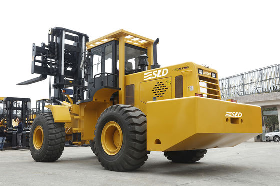 3000mm الصاري 25T رافعة شوكية للأراضي الوعرة لمواقع المناجم