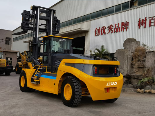 Weichai Engine 25 Tons Container Forklift Truck Mast رفع الارتفاع 5500mm