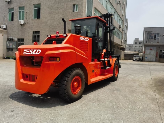 FD160 16T الشاحنة الشوكية الثقيلة مع زاوية ميل قابلة للتعديل من 45-90 درجة