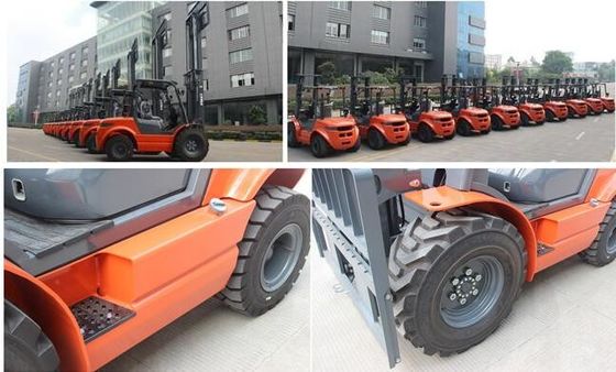موازنة 4WD 4X4 2.5 طن 3000 مم رافعة شوكية للأراضي الوعرة