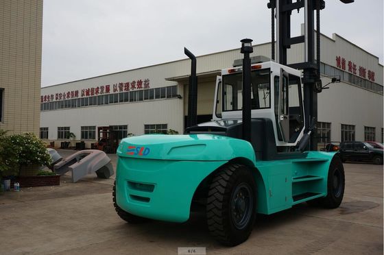 FD250 25 طن الديزل الشاحنة الكهربائية الثقيلة شاحنة كيمينز محرك 4.0g حاوية الصدر التعامل