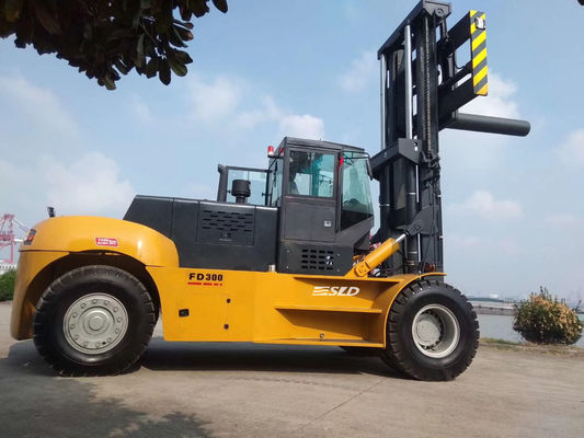 4000mm العملاق الصاري FD300 30 طن رافعة شوكية ثقيلة معدات
