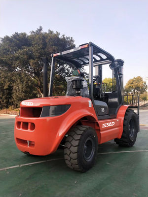 3m 8000 lb 8k 3.5T 3500kgs 4WD 4X4 رافعة شوكية لجميع الطرق الوعرة