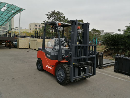 3m FD30 3000kg ديزل 3 طن رافعة شوكية مع تحول جانبي