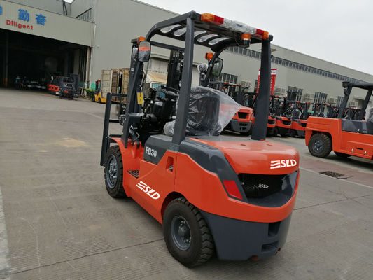 3m FD30 3000kg ديزل 3 طن رافعة شوكية مع تحول جانبي