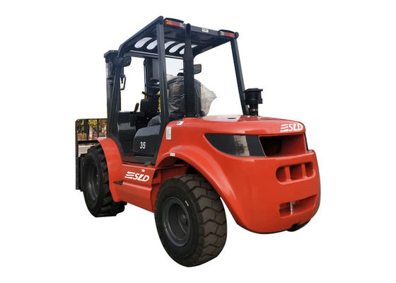 3m 8000 lb 8k 3.5T 3500kgs 4WD 4X4 رافعة شوكية لجميع الطرق الوعرة