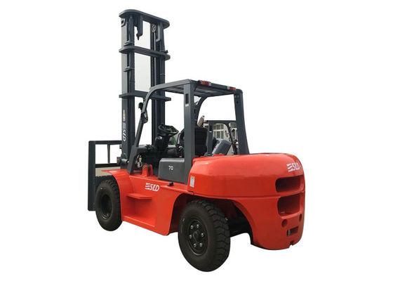 45000 كجم سعة حمولة حاوية فارغة حمراء مع ZF 5WG261 ناقل نقل
