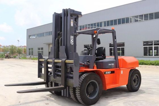 3000mm ارتفاع الرفع 10000kgs تحميل مصنّف 13000mm وزن الخدمة 10 طن رافعة شوكية