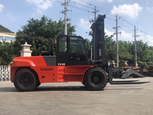 شاحنة رافعة شوكية ديزل 16 طن OEM مع محرك Yuchai