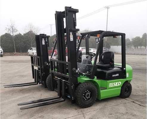 منخفض الصاري 3m / ارتفاع 5m 2.5 طن ديزل رافعة شوكية